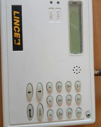 Combinatore telefonico Lince Allarme