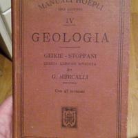 Manuale Hoepli Geologia (1901) Edizione storica