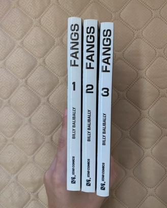 Manga fangs 1-3 star comics yaoi boyslove