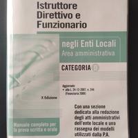 Istruttore direttivo e funzionario - 9788824460309