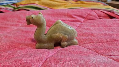Statuetta Scultura Cammello in Onice