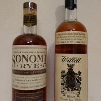 bottiglie Bourbon sonoma + willett