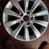 set 4 cerchi in lega originali volkswagen