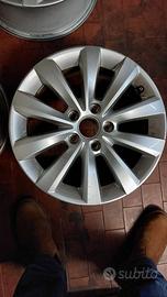 set 4 cerchi in lega originali volkswagen