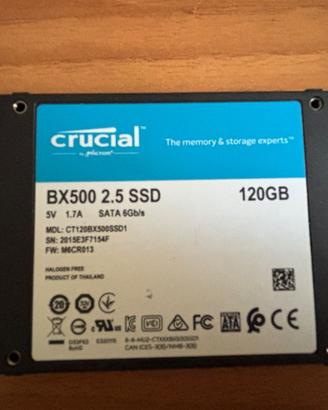 SSD Crucial BX500 120GB