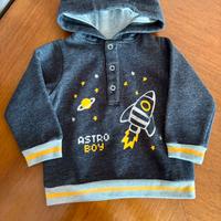 Felpa Bambino Spazio