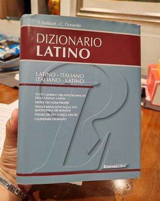 DIZIONARIO LATINO VALLAURI-DURANDO