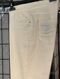 Pantaloni bianchi Carla Ferroni