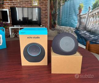 Alexa echo studio new nero