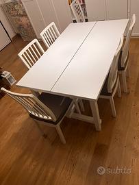 Tavolo da pranzo ikea usato con otto sedie