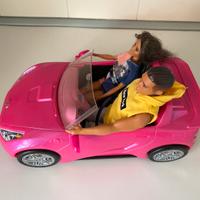 macchina barbie + barbie e ken