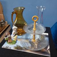 Set4pz.2 Brocche anni50, 1 alzarina 2 statuette N 