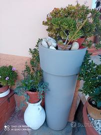 vaso a colonna da muro