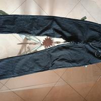 pantalone elegante gessato 
