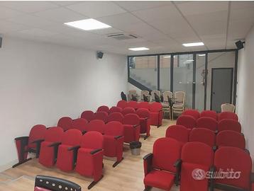 Poltrone mobili per cinema teatro o sala d'attesa