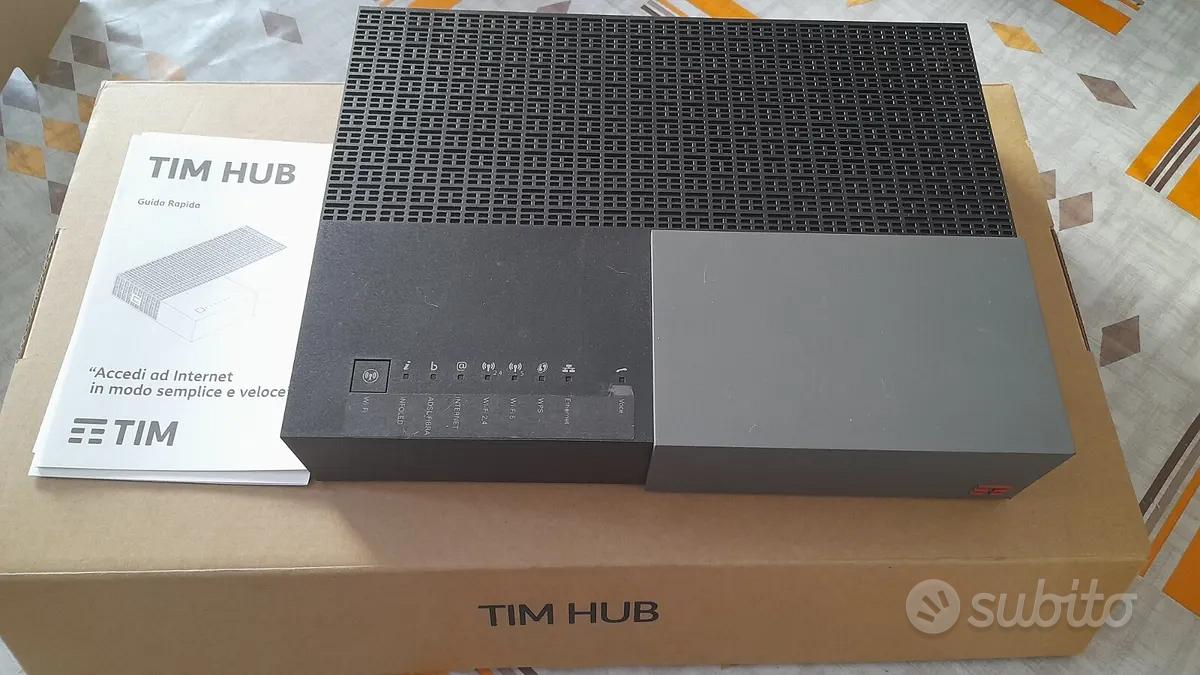 MODEM ROUTER TIM HUB FIBRA ADSL 2+ VDSL 1000 MEGA Informatica In