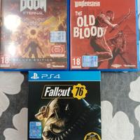 tre giochi originali per PlayStation 4 e 5 italian