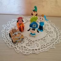 Set 5 personaggi Kinder ferrero da collezione