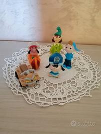 Set 5 personaggi Kinder ferrero da collezione