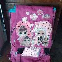 ZAINO scuola da Bambina + Carrellino