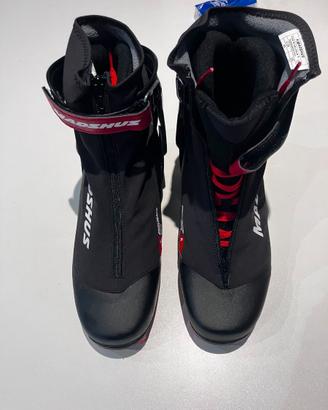Sci da fondo skating + scarpe + bastoni