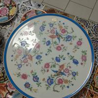 Piatto grande in porcellana di RS Limoges, Francia