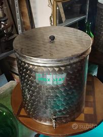 contenitore inox 50 lt