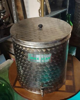contenitore inox 50 lt