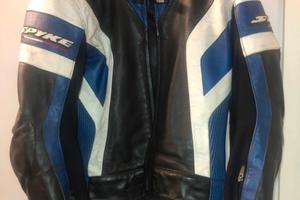 Tuta moto in pelle uomo Spyke tg 50 XXL