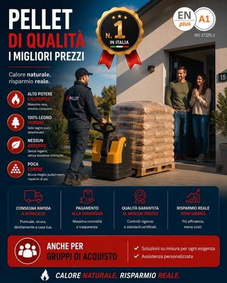 Pellet  Misto Abette faggio 
