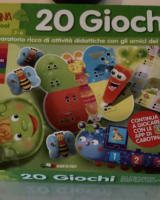 gioco carotina preschool - 20 giochi -3/6 anni