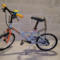 bicicletta decathlon da 16 pollici da 4 a 6 anni
