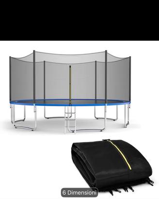 Rete protezione trampolino