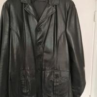 Giacca in pelle da uomo
