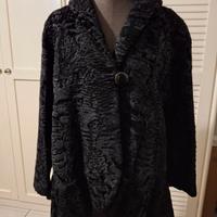 pelliccia nera vintage in ASTRAKAN