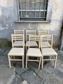 Sedie in Legno