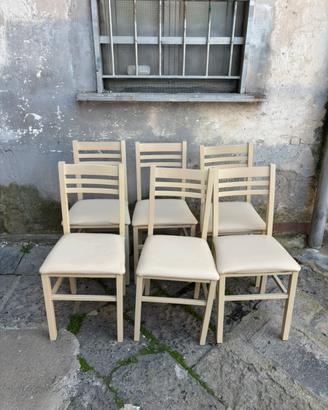 Sedie in Legno