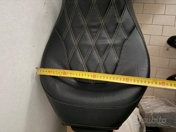Sella monoposto per moto custom +sellino passegger