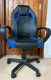 Poltrona gaming erogonomica