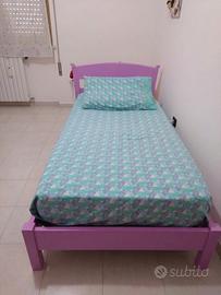 Letto cameretta Moretti Compact e rete ortopedica