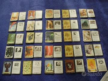 ESPANSIONI HEROQUEST grandissimo lotto mazzi carte