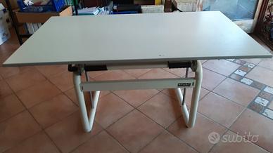 TAVOLO DA DISEGNO PROFESSIONALE INCLINABILE BIANCO