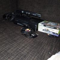 XBOX 360 SLIM CON MEMORIA , KINECT, CON GIOCHI 
