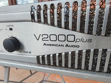 Amplificatore American audio V2000 plus 900W rms