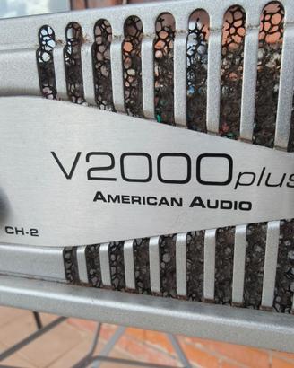 Amplificatore American audio V2000 plus 900W rms