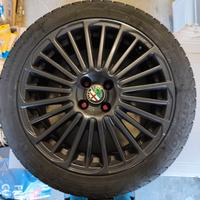 Gomme + Cerchi originali Alfa Romeo Mito da 17