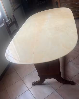 Credenza/Madia Vintae in legno con piano in marmo