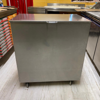 Box porta sacchi farina pizzeria