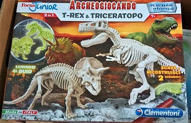 Archeogiocando T-Rex & Triceratopo – FOCUS JUNIOR