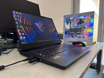 Notebook MSI Intel i9 RTX 3080Ti RAM 32GB SSD 1TB
